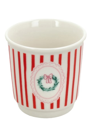 4 tazas de expreso de porcelana New Bone China Jolly Lines - 10 cl