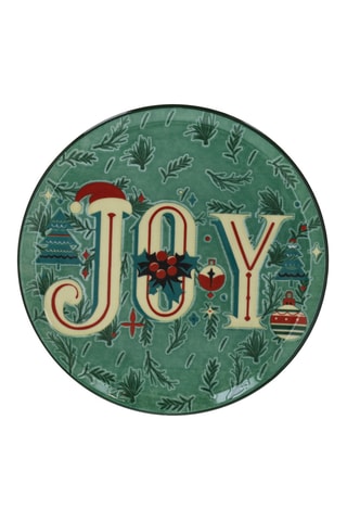 Plato llano de porcelana Cinzia Joy - 29 cm