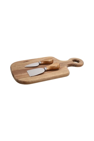 Vajilla de madera de acacia Kiko Chef Wood - 3 piezas