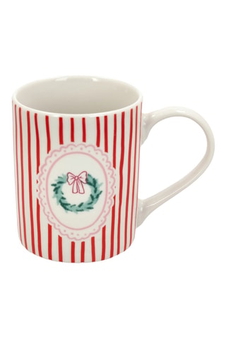 4 tazas de porcelana New Bone China Jolly Lines - 35 cl
