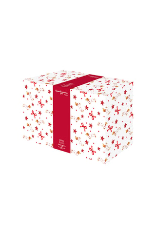 Adorno de gres Christmas Merry Doxie! - Blanco - 9 x 22 x 14 cm