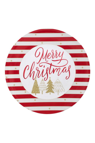 Bajoplato Merry Christmas - 33 x 2 cm
