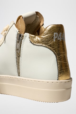 Baskets montantes en cuir - Rose