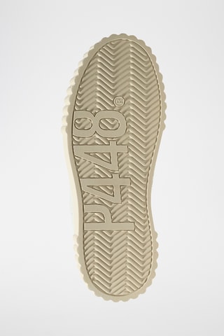 Baskets plateformes en cuir - Blanc