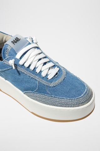 Baskets plateformes - Bleu