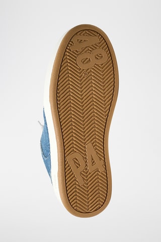 Baskets plateformes - Bleu