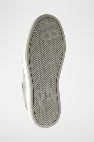 Baskets plateformes en nubuck - Gris