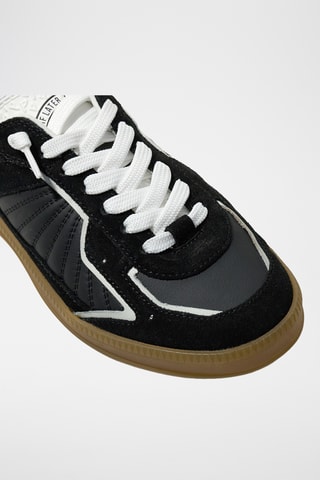 Baskets en cuir - Noir