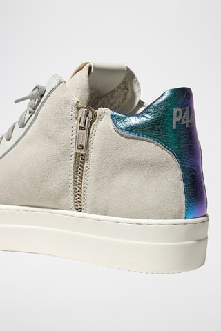 Baskets montantes en cuir - Rose