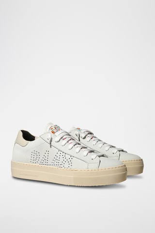 Baskets en cuir - Rose