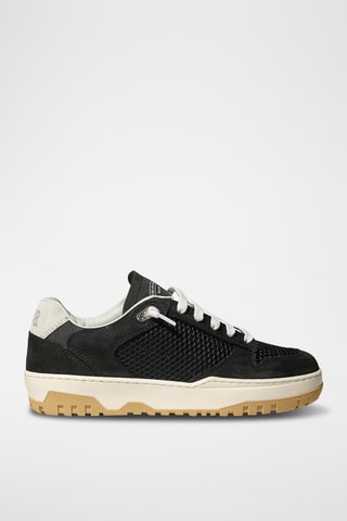 Baskets en cuir - Rouge
