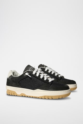 Baskets en cuir - Rouge