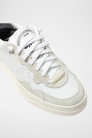Sneakers en nubuck - Blanc