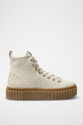 Baskets montantes - Beige