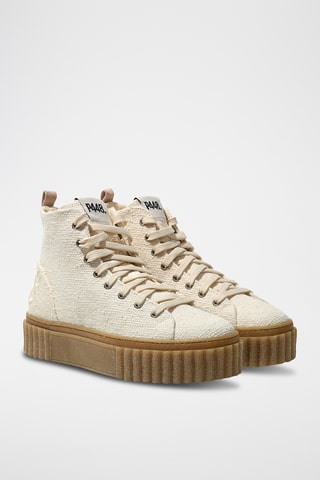 Baskets montantes - Beige