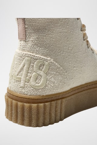 Baskets montantes - Beige