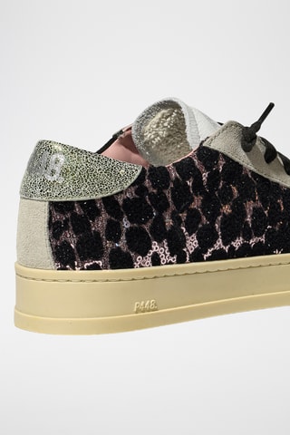 Baskets en nubuck - Bleu