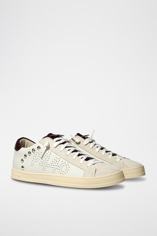Baskets en cuir - Blanc