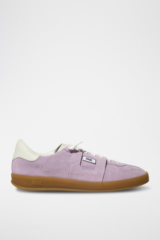 Baskets en cuir - Violet