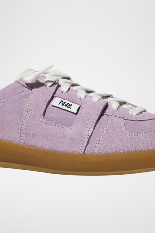 Baskets en cuir - Violet