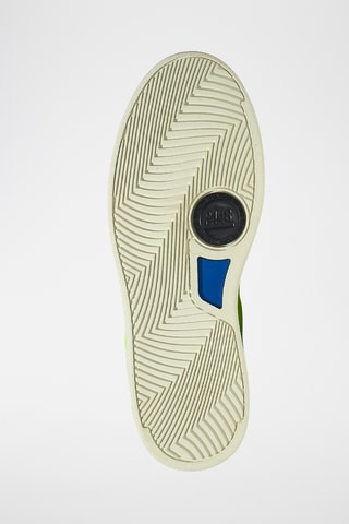 Baskets en nubuck - Jaune