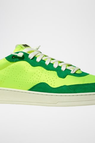Baskets en nubuck - Jaune