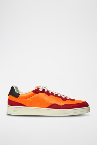 Baskets en nubuck - Orange