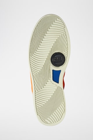 Baskets en nubuck - Orange