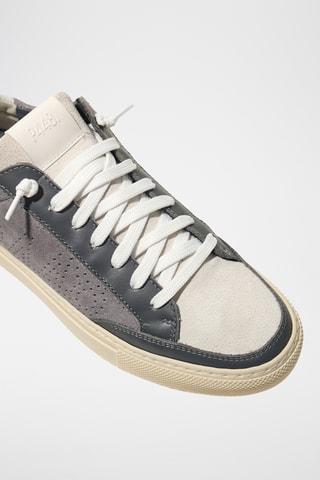 Baskets en cuir - Gris