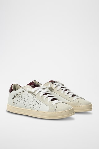 Baskets en cuir - Blanc