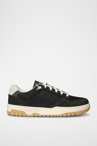 Baskets en nubuck - Rouge