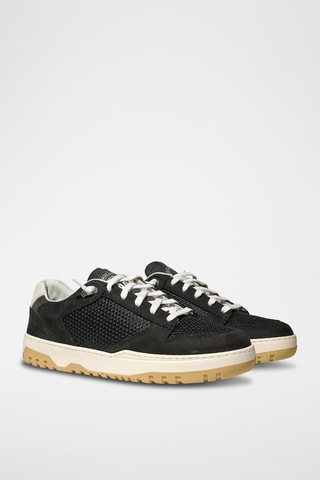 Baskets en nubuck - Rouge