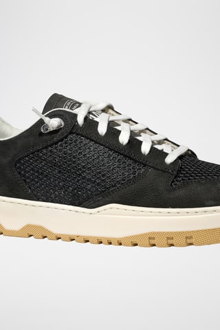 Baskets en nubuck - Rouge