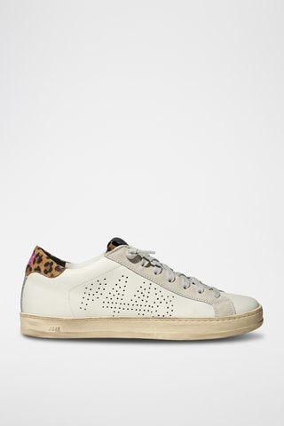 Baskets en cuir - Marron