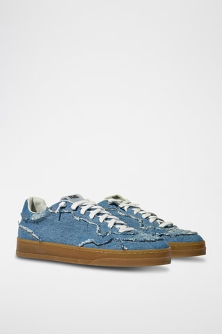 Baskets en jean - Bleu