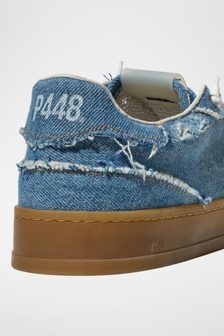 Baskets en jean - Bleu