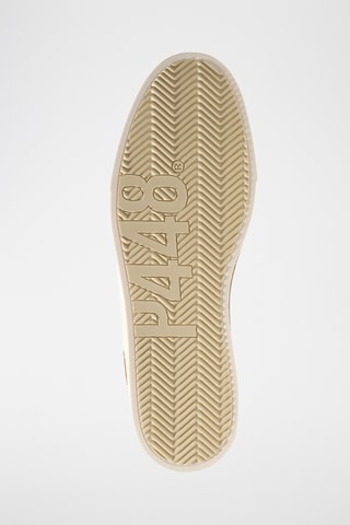 Baskets en cuir - Orange