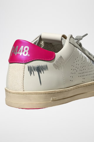 Baskets en cuir - Gris