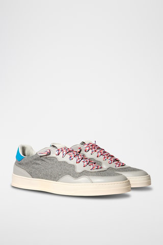 Baskets en cuir - Gris