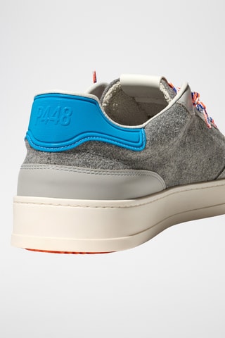 Baskets en cuir - Gris