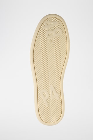 Baskets plateformes en nubuck - Rose