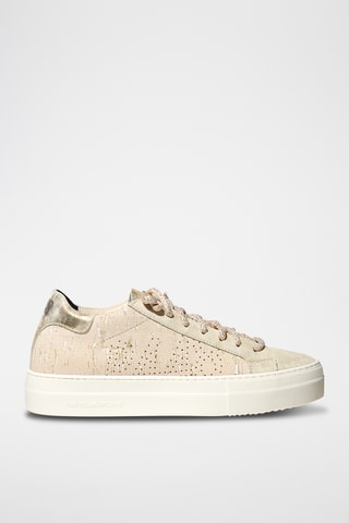 Baskets en cuir - Marron