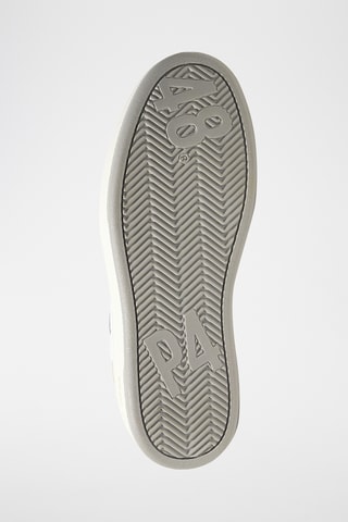 Baskets plateformes en cuir - Blanc