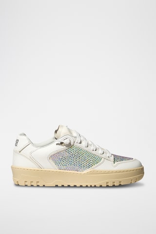 Baskets en cuir - Gris