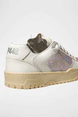 Baskets en cuir - Gris