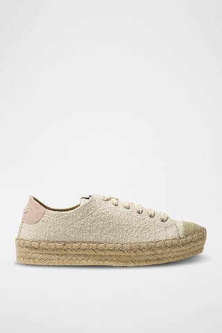 Baskets plateformes - Beige