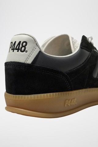 Baskets en cuir - Noir