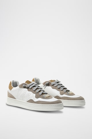 Baskets en nubuck - Blanc