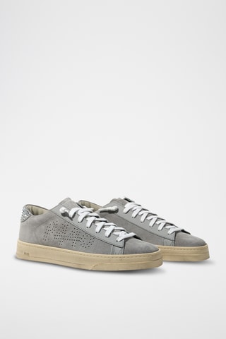 Baskets en nubuck - Rouge