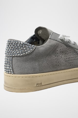 Baskets en nubuck - Rouge